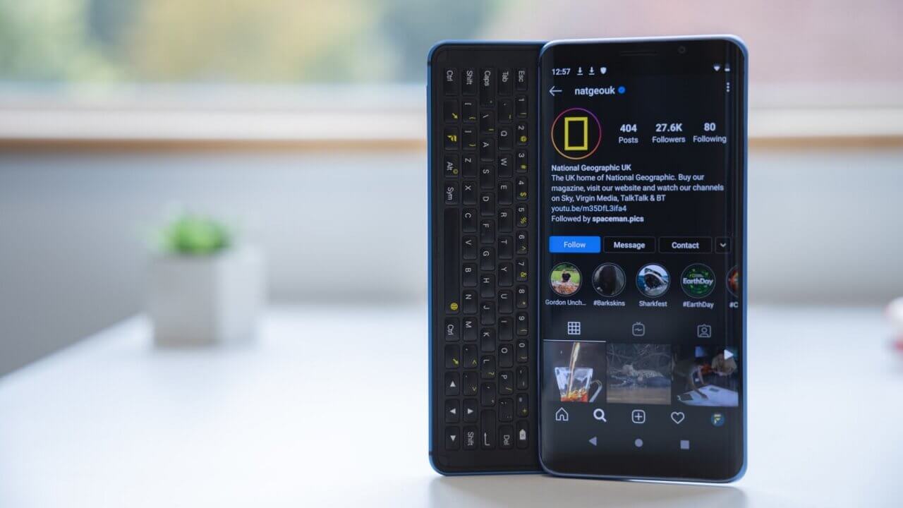 スライドキーボード搭載「F(x)tec Pro1 X」国内クラウドファンディング開始