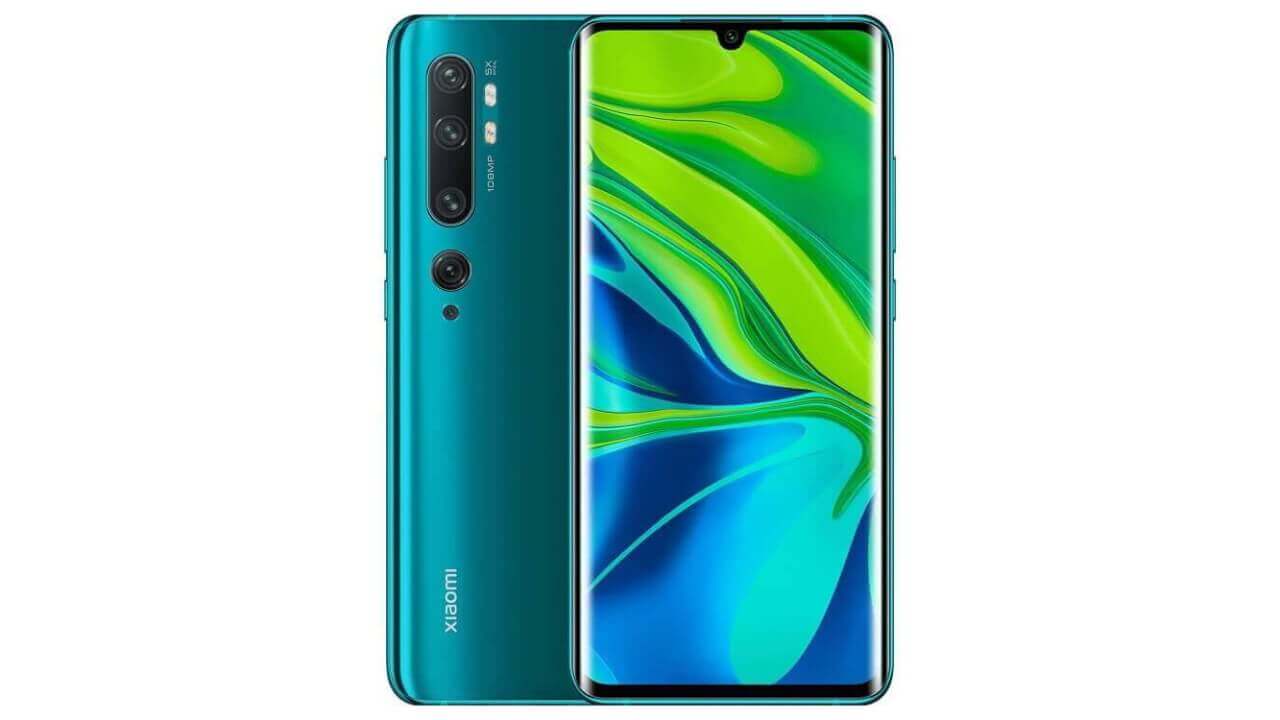 Xiaomi Mi Note 10-Green