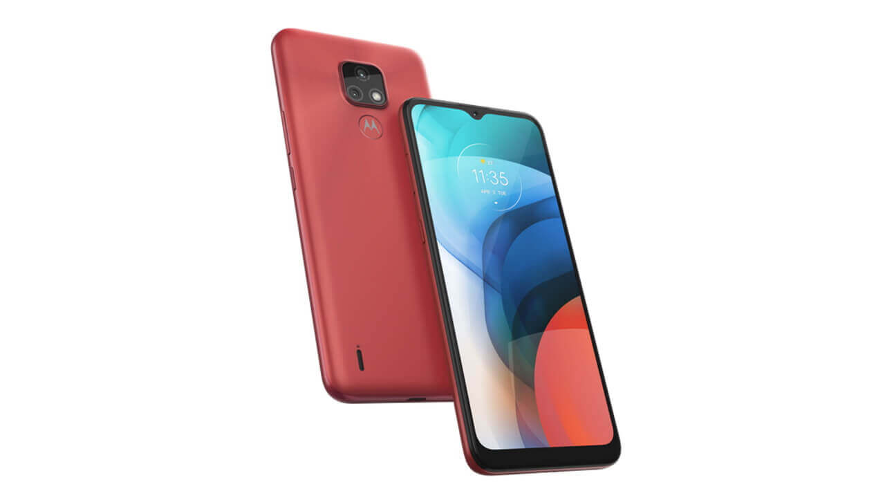 Moto E7 Coral