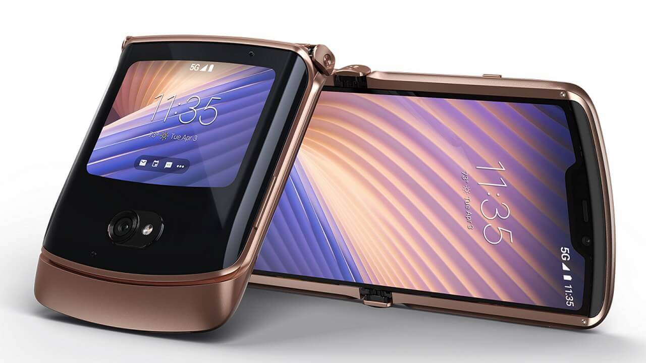 Motorola Razr 5G Gold