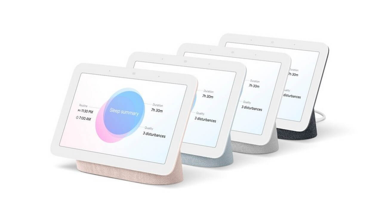 睡眠検知機能付き！第2世代「Nest Hub」正式発表
