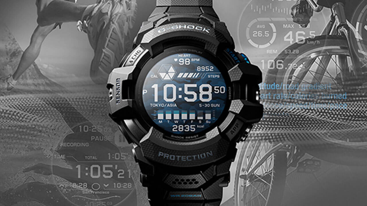 G-SHOCK初Wear OS！「G-SQUAD PRO」5月15日発売
