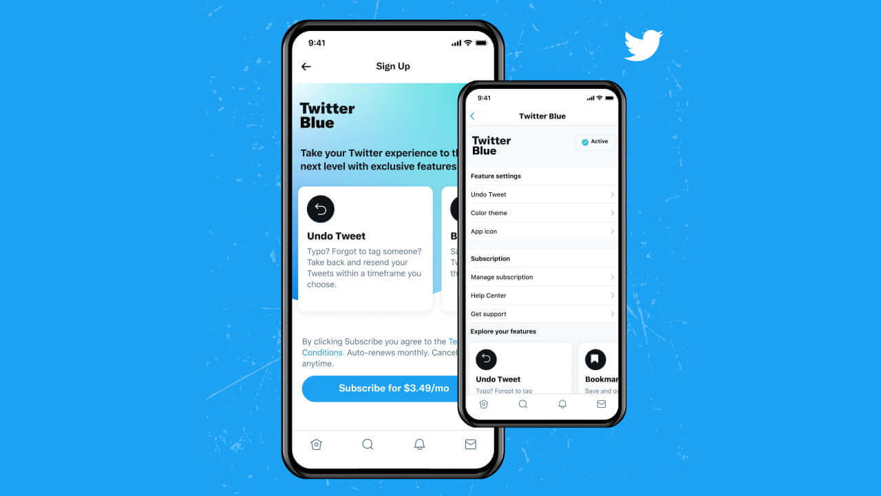 ツイート修正対応！「Twitter Blue」海外で提供開始