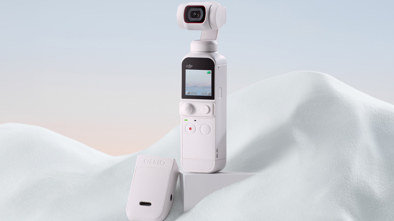7月8日発表！「DJI Pocket 2」新色サンセットホワイト