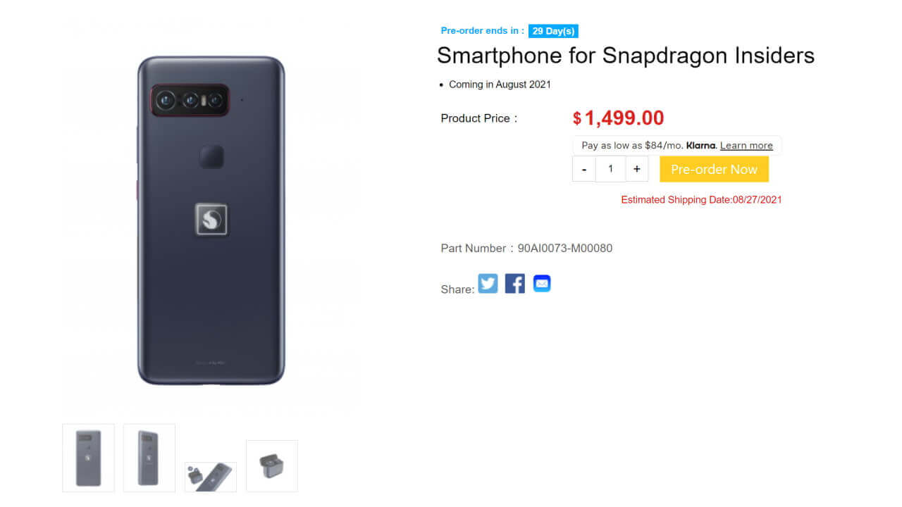 Smartphone for Snapdragon Insiders