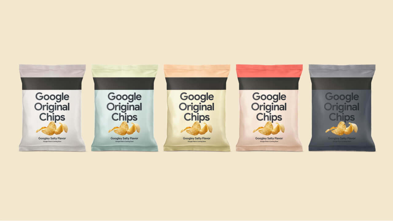 抽選ポテチ！Pixel 6「Google Original Chips」1,000個追加生産決定