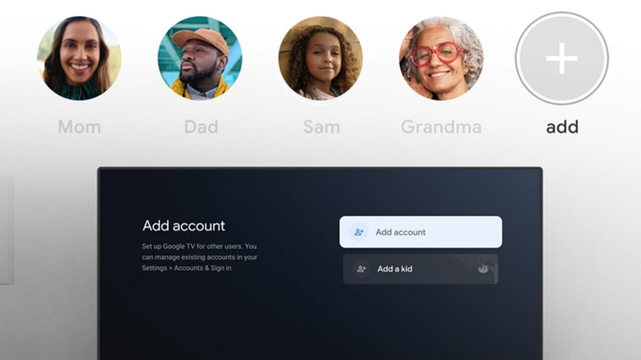 最大12！「Google TV」ついにマルチプロファイル機能実装へ