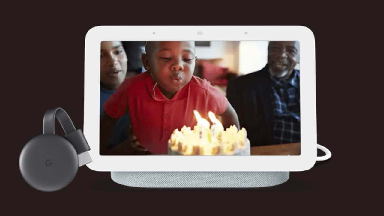 「Nest Hub（第 2 世代）」+「Chromecast」同時購入で4,800円引き【Googleストアブラックフライデーセール】