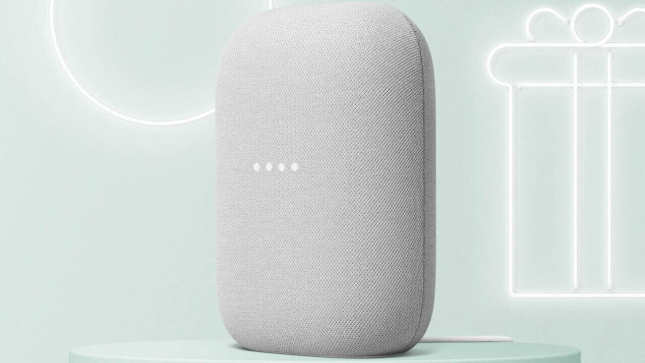 「Nest Audio」2,300円引き特価！【Googleストアホリデーセール】