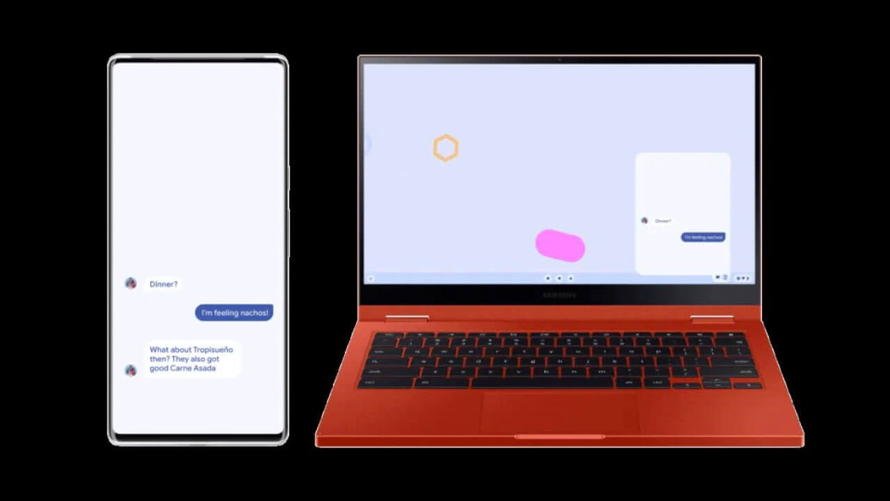 ChromebookでAndroidチャットアプリにアクセス可能に【CES 2022】