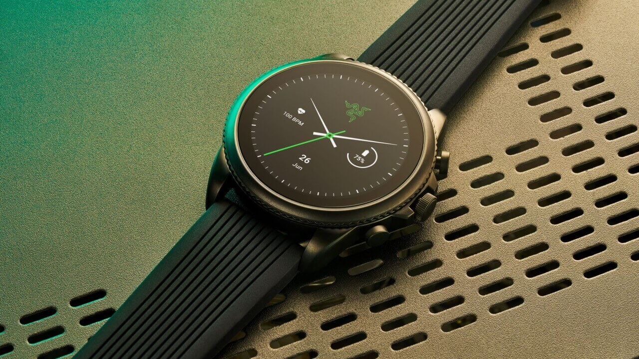 1,337個限定！Wear OS「Razer x Fossil Gen 6」1月11日国内発売