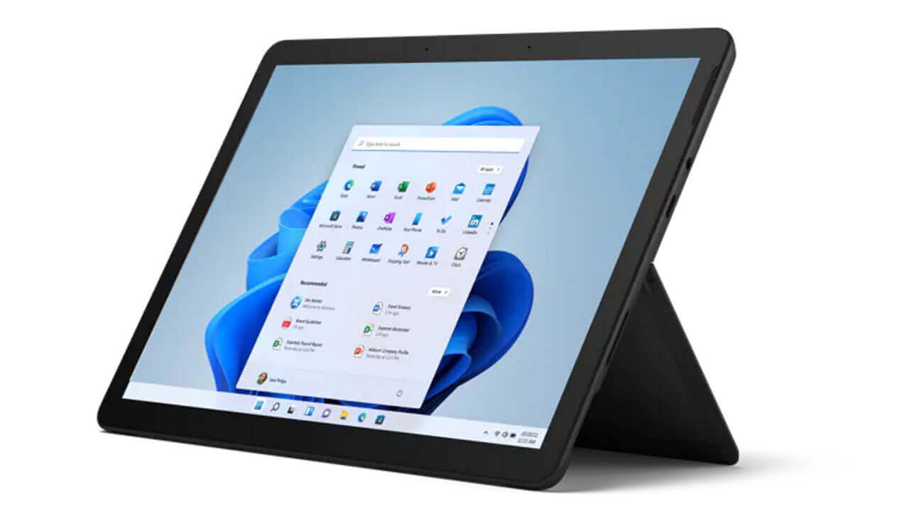 シリーズ初！「Surface Go 3」新色マットブラック追加