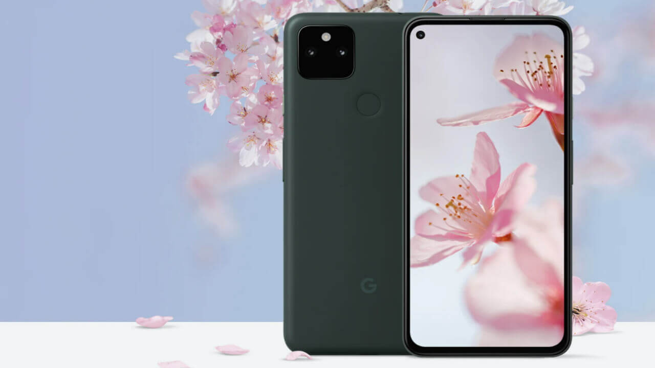 「Pixel 5a（5G）」8,720円引き特価！【新生活応援キャンペーン】