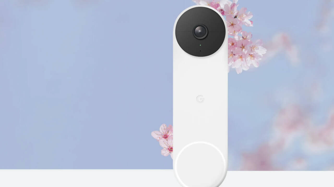 「Nest Doorbell」18,980円特価！【新生活応援キャンペーン】