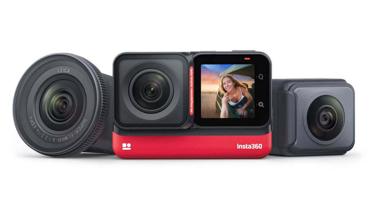 新型モジュラーアクションカム「Insta360 ONE RS」3月25日発売