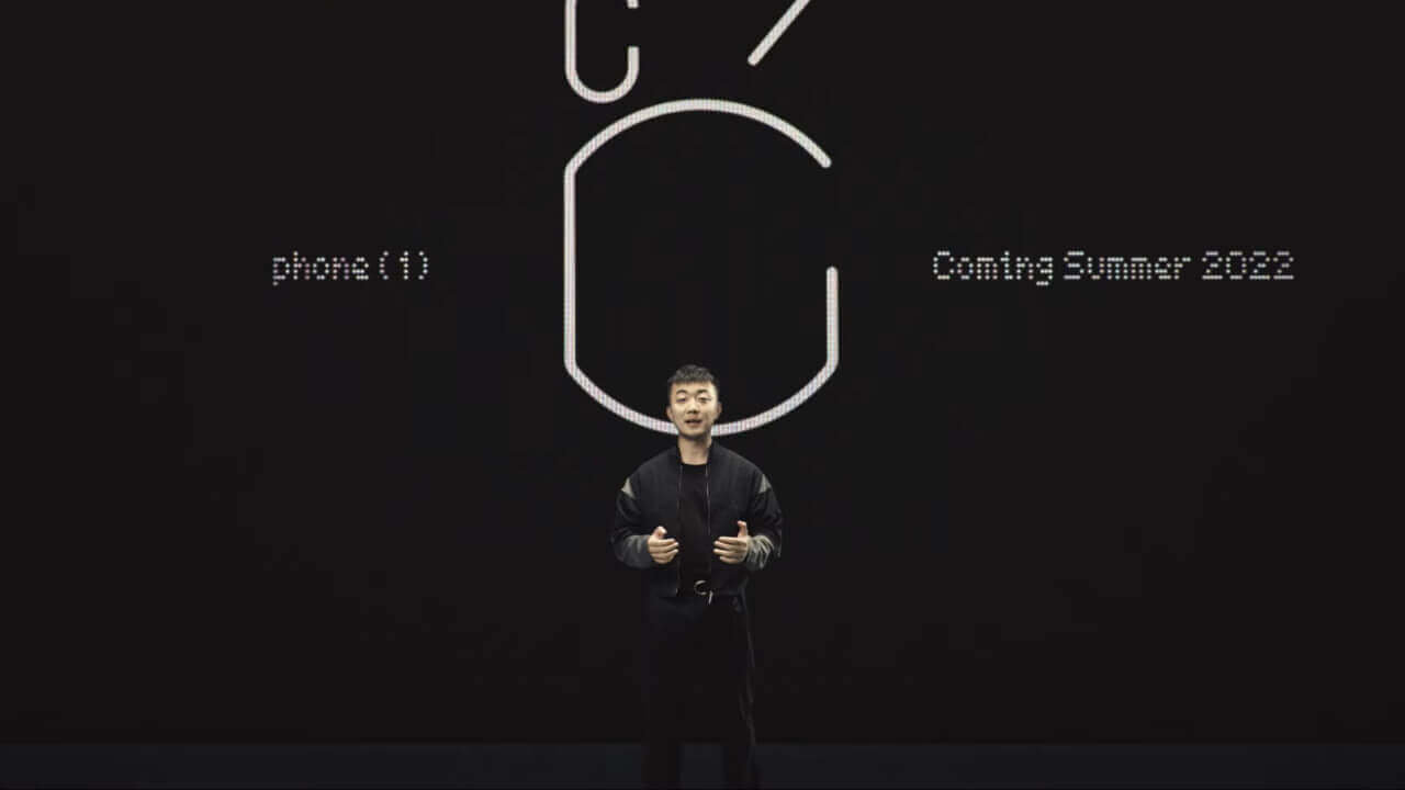 Nothing、スマートフォン「Phone (1)」2022年夏発売へ