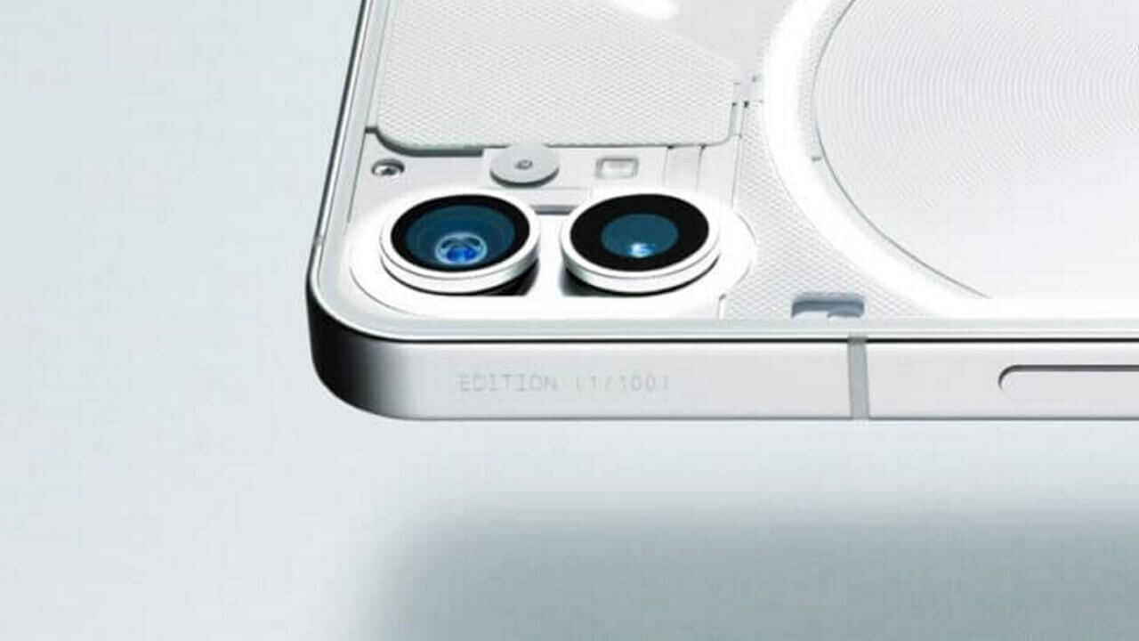 DropX！「Nothing Phone (1)」先行限定エディション100台販売へ