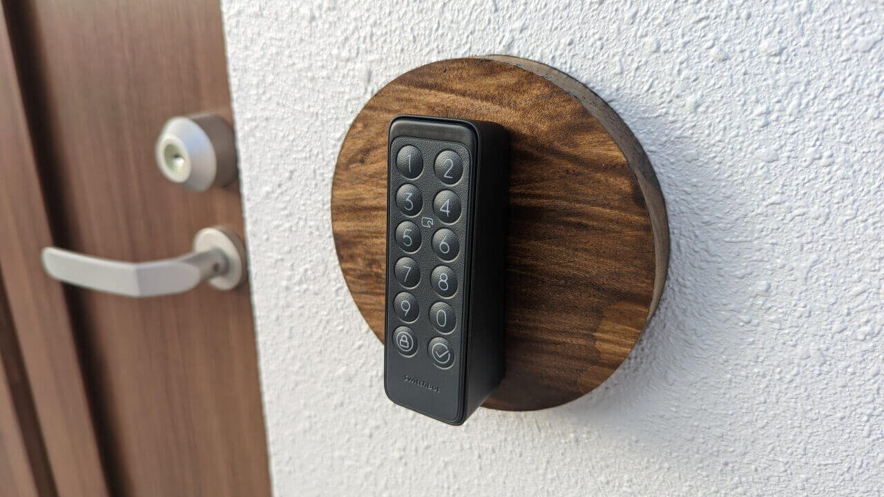 ロック解除用「SwitchBotキーパッド」レビュー【PR】