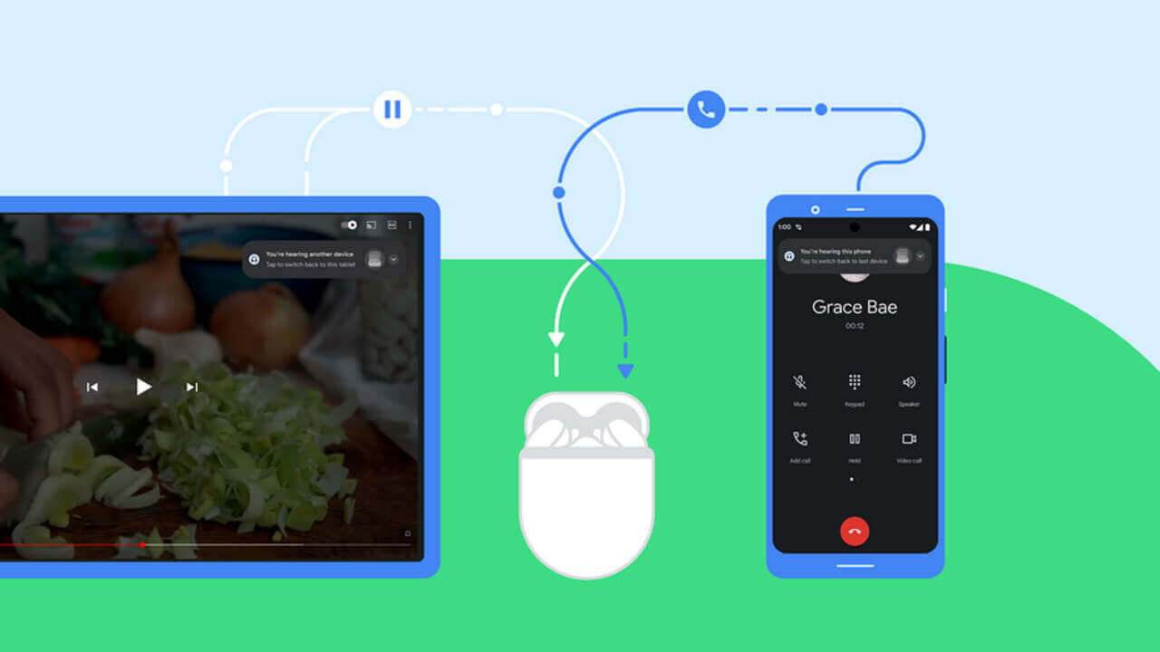 「Pixel Buds Pro」Bluetoothオーディオスイッチング機能実装