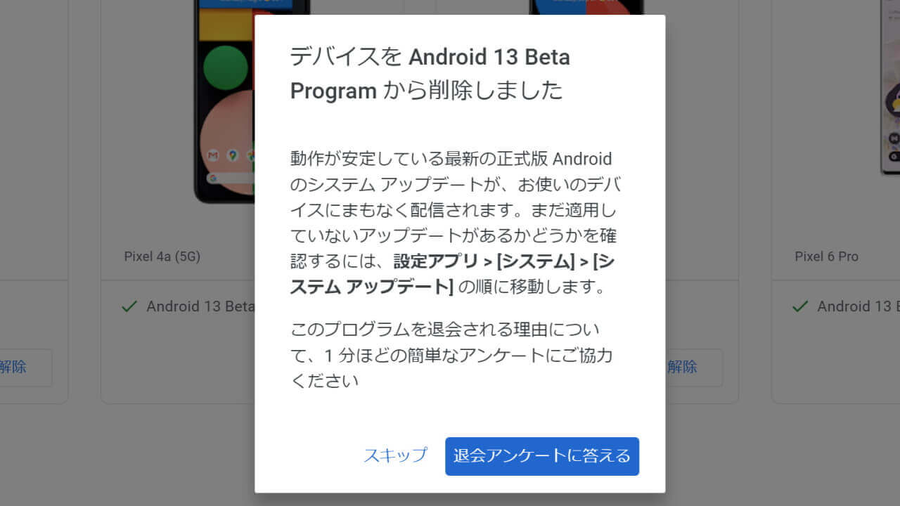 Android Beta Program