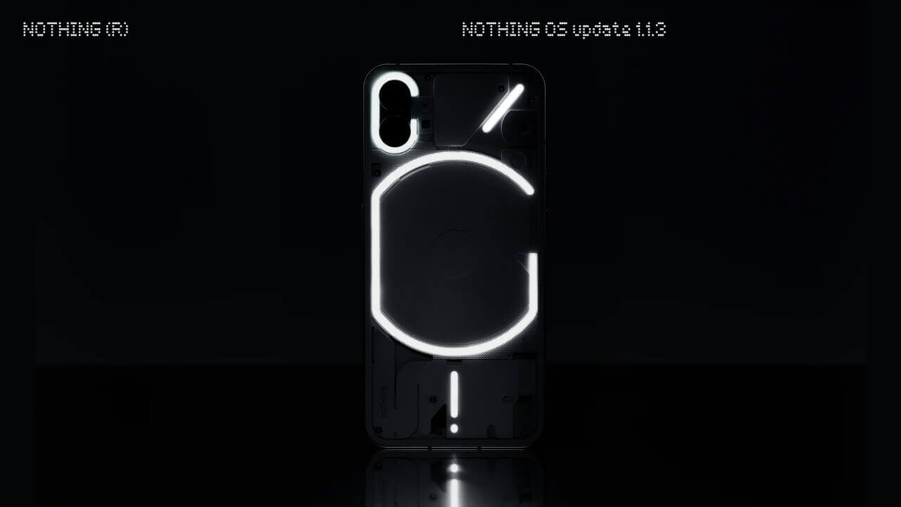 優秀！「Phone (1)」Nothing OS v1.1.3アップデート配信開始