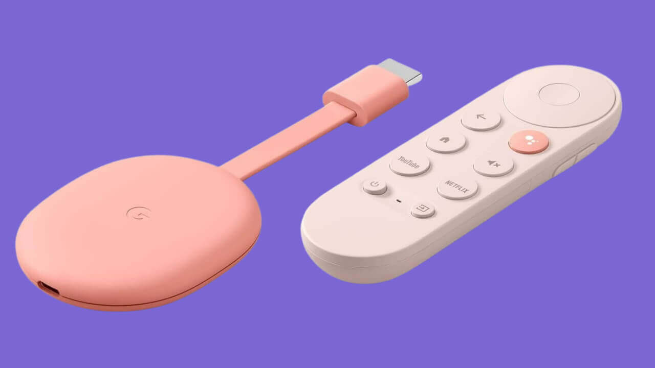 「Chromecast with Google TV」4,980円特価【Google創立記念セール】