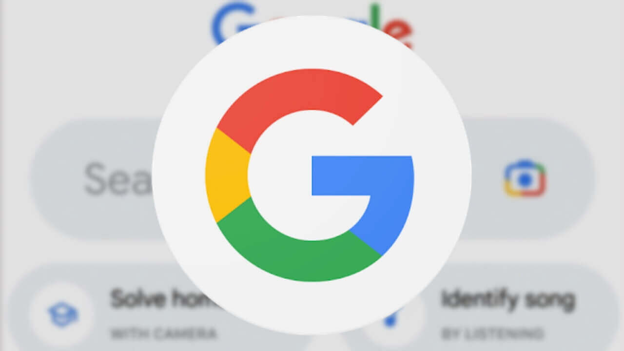 iOS「Google」検索バー下にショートカット追加【Search On 2022】