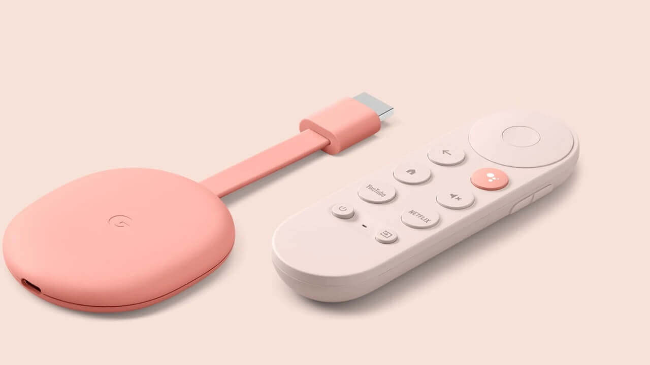 「Chromecast with Google TV（4K）」4,980円特価【Googleストア新生活応援キャンペーン】