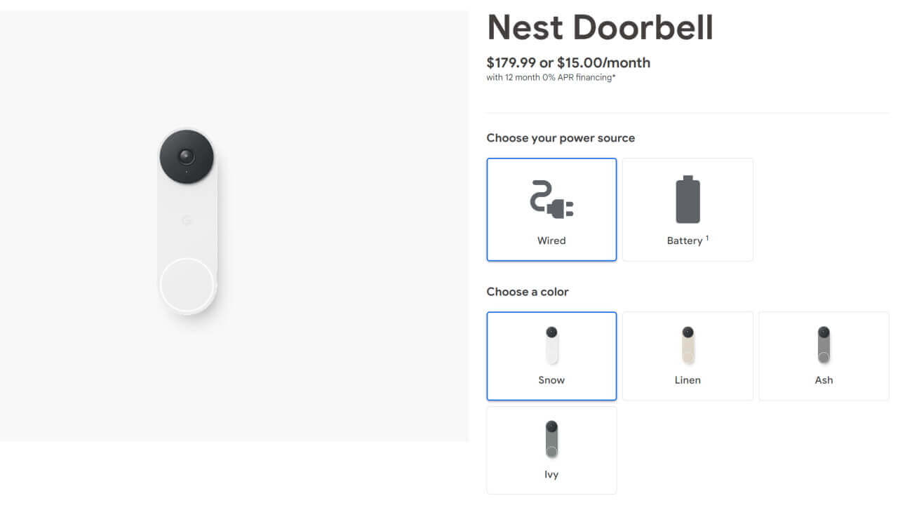 Nest Doorbell(2nd Gen)