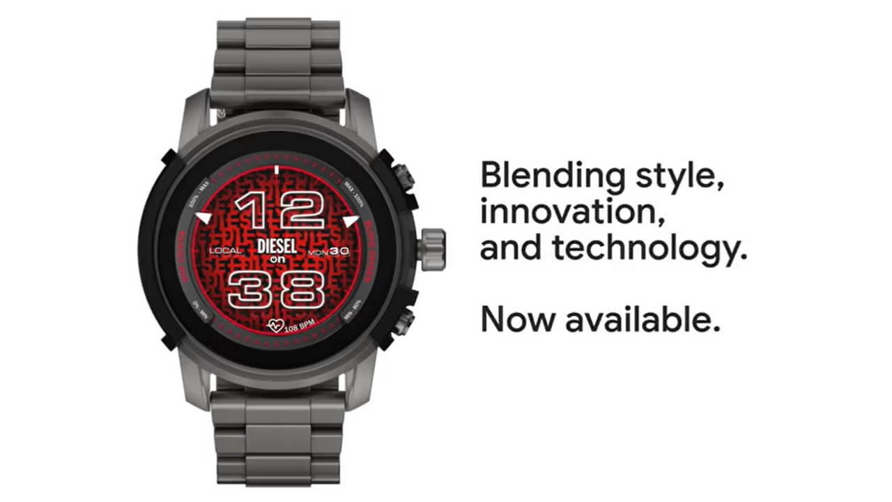 なんと昨年キャンセルされた新型Wear OS「Diesel Gen 6」登場