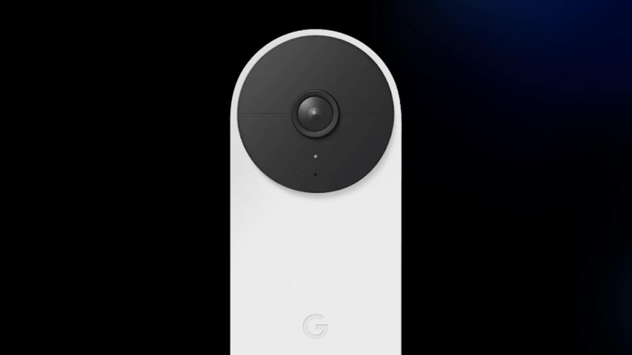 「Nest Doorbell」18,980円特価【Googleストアブラックフライデー】