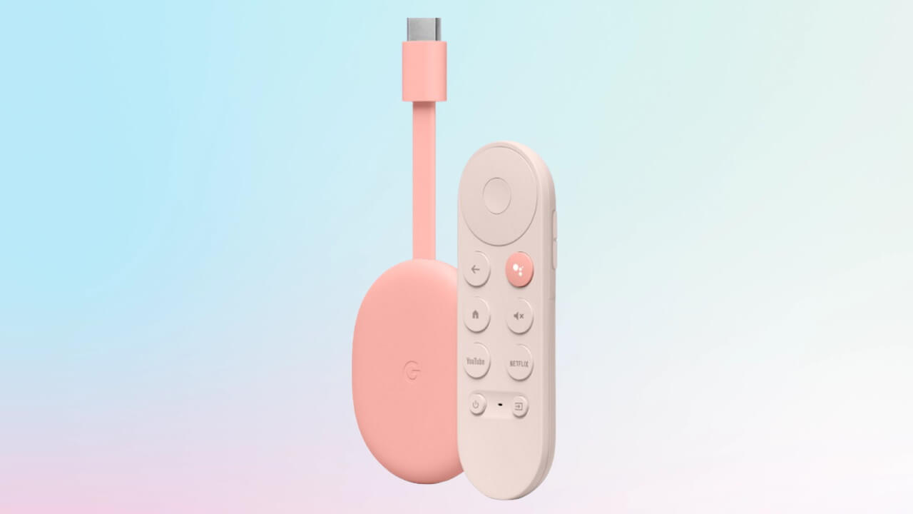 「Chromecast with Google TV（4K）」4,980円特価【Googleストアホリデーセール】