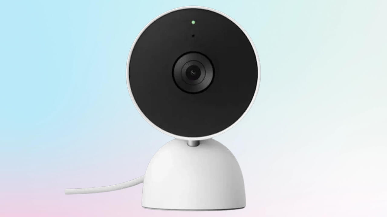 「Nest Cam（電源アダプター式）」9,980円特価【Googleストアホリデーセール】