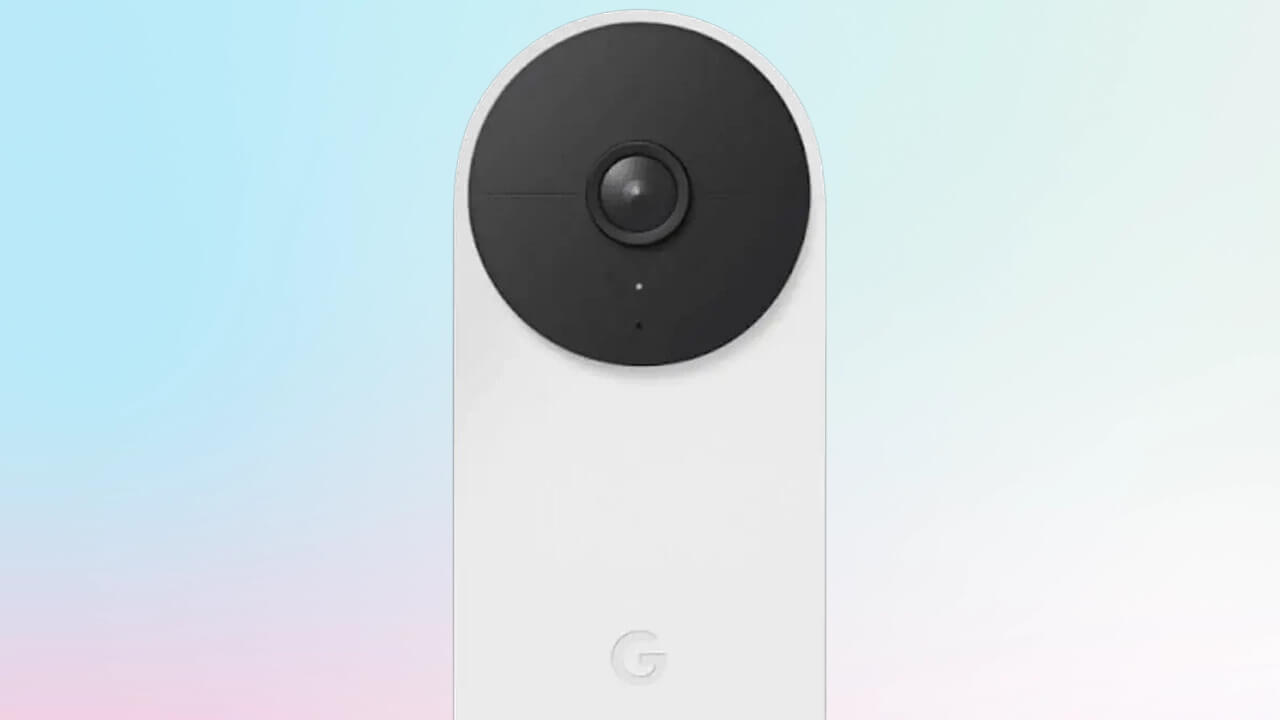 「Nest Doorbell」18,980円特価【Googleストアホリデーセール】