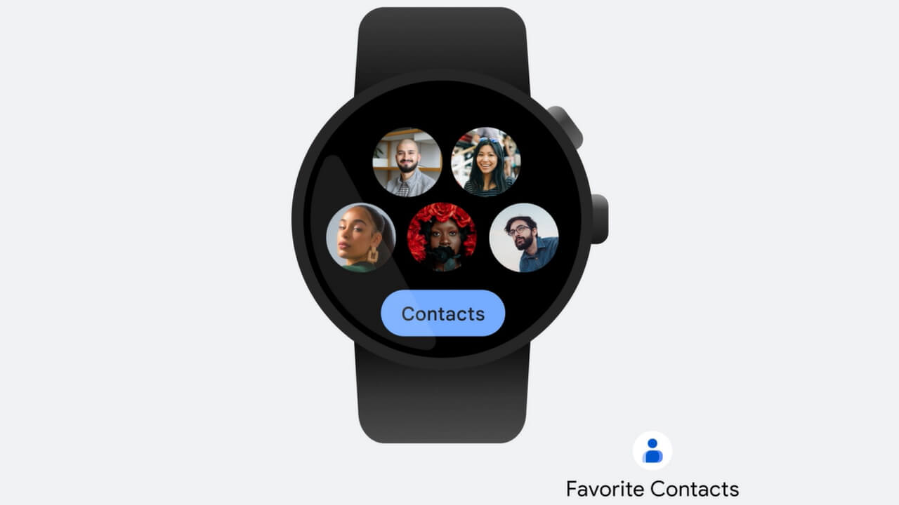 New Wear OS Features！お気に入り連絡先などタイル拡充