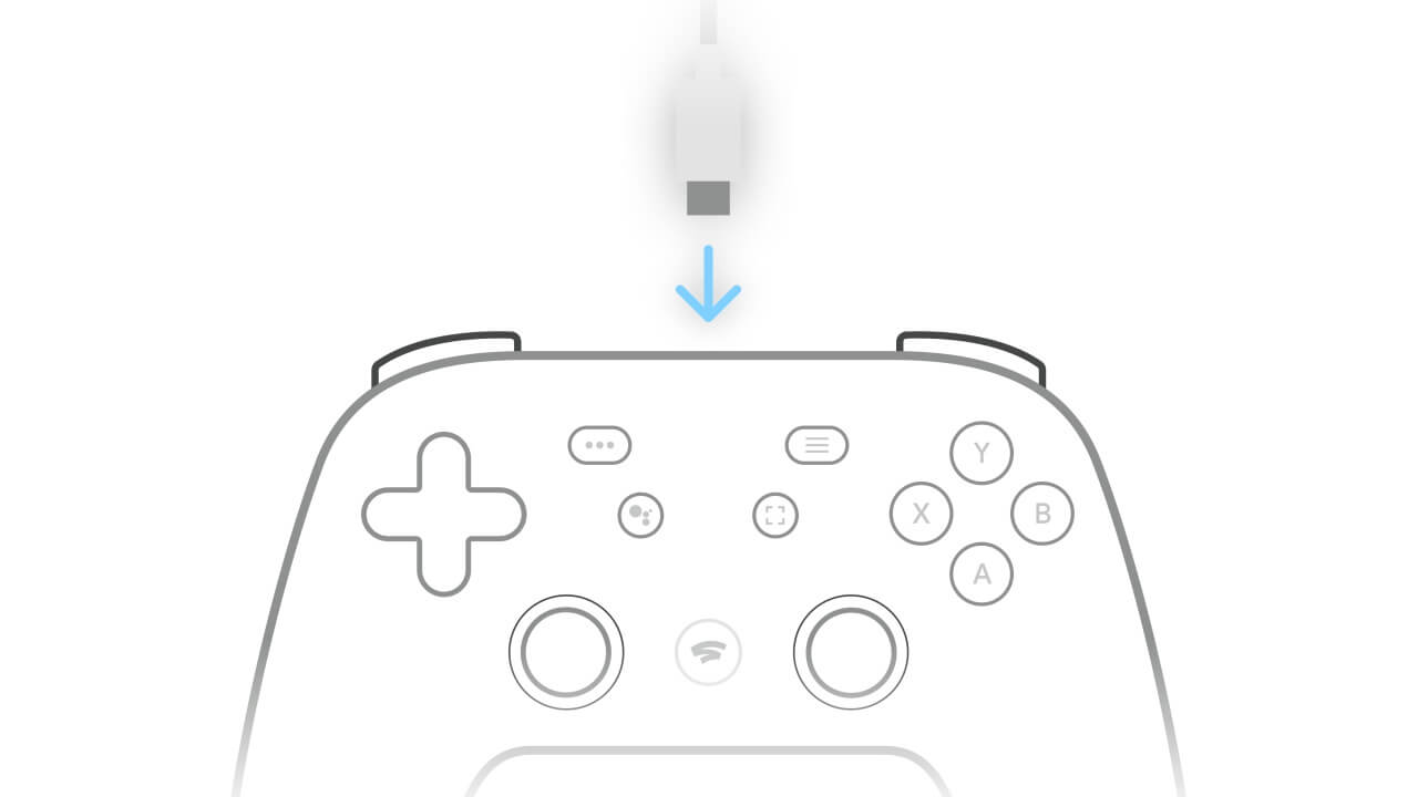 Google Stadia controller