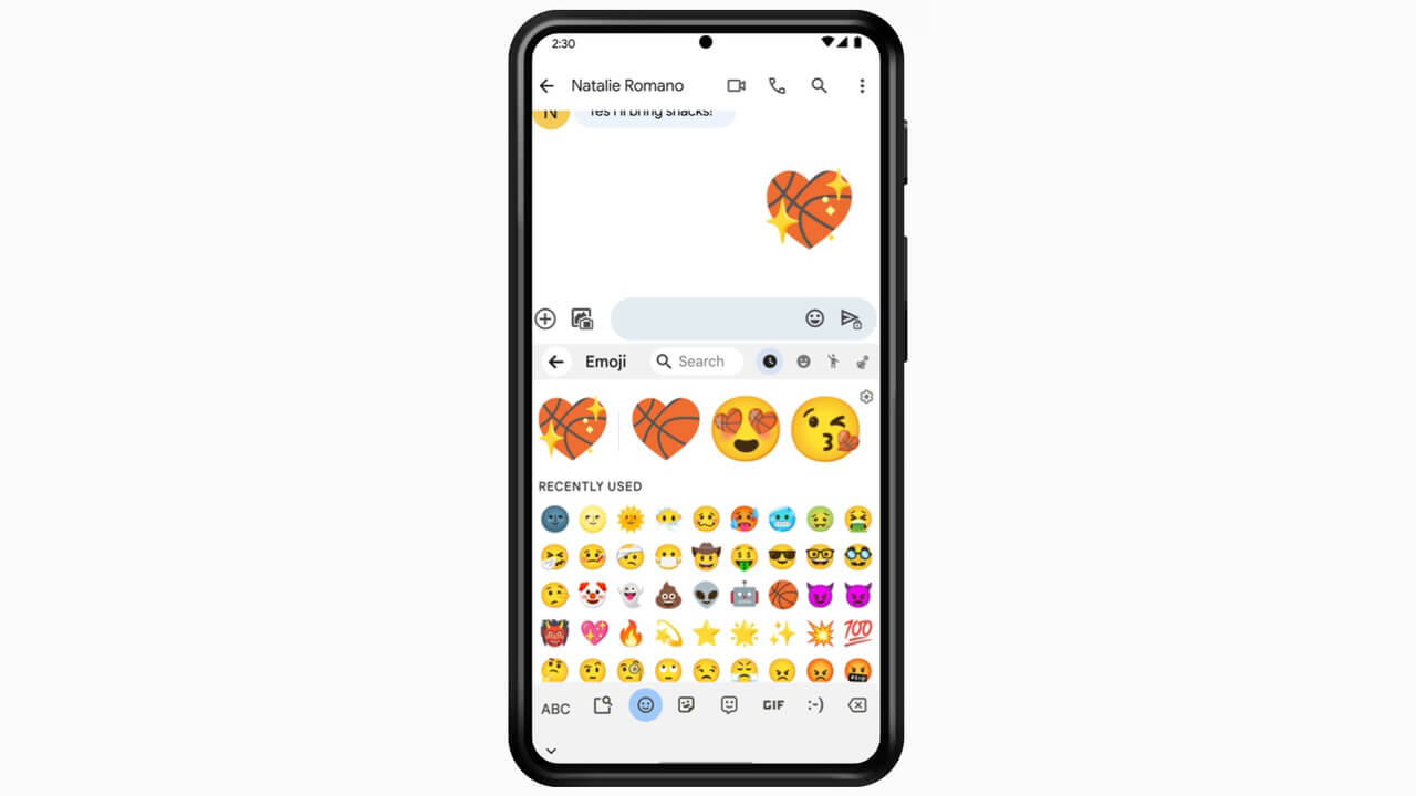 🏀「Gboard」絵文字キッチン種類拡充【Google Features on Android】