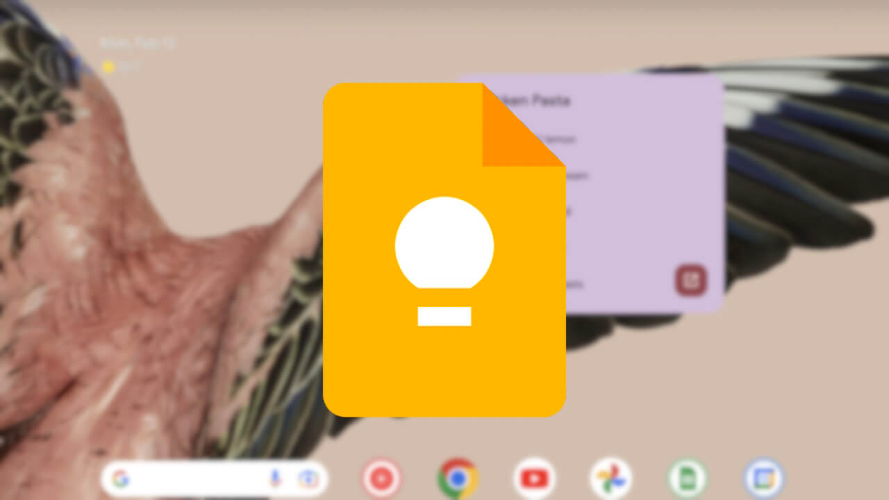 キタ！Android「Google Keep」単一メモ ウィジェット