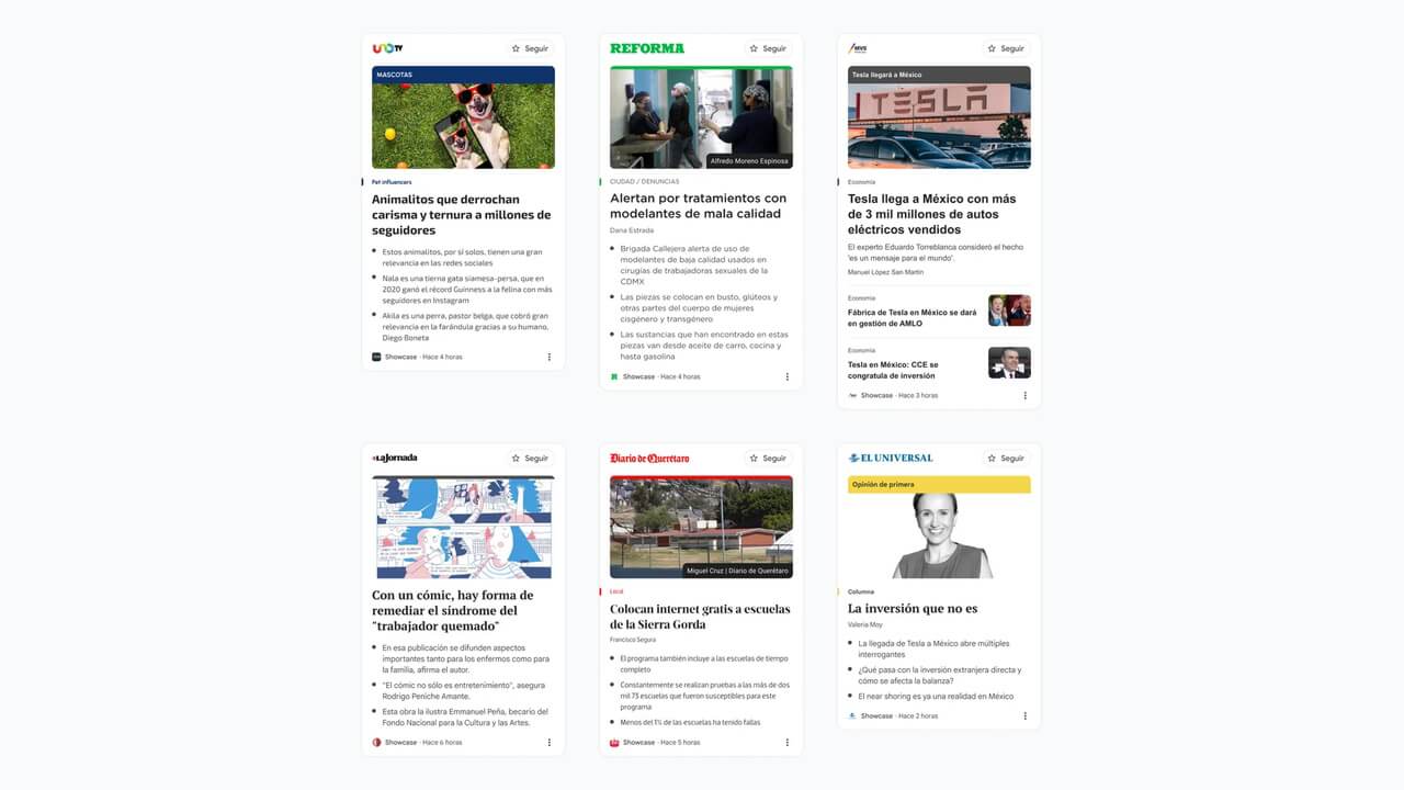 Google News Showcase