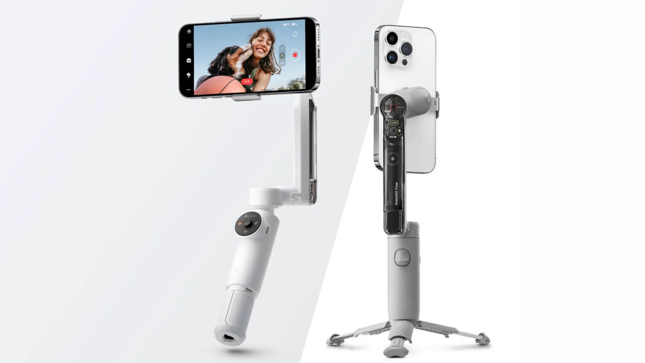 AI搭載スマートフォンジンバル「Insta360 Flow」発表&発売