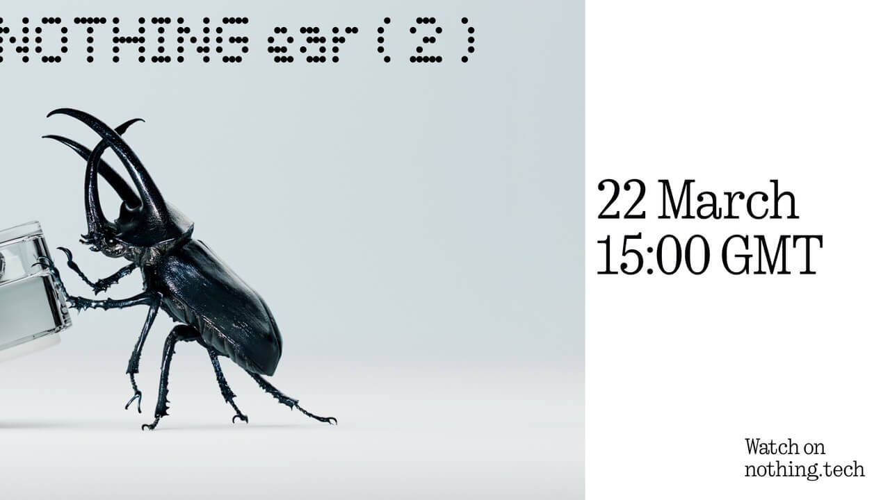 新世代イヤホン「Nothing Ear (2)」3月22日発表へ