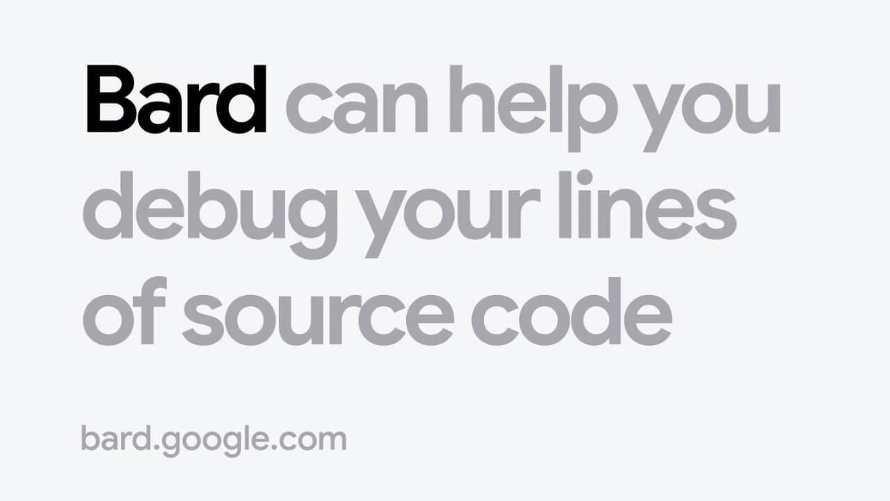 「Bard」プログラミング支援機能実装