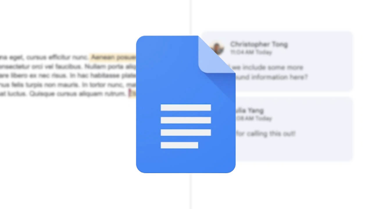 「Google ドキュメント」コメント絵文字リアクション対応