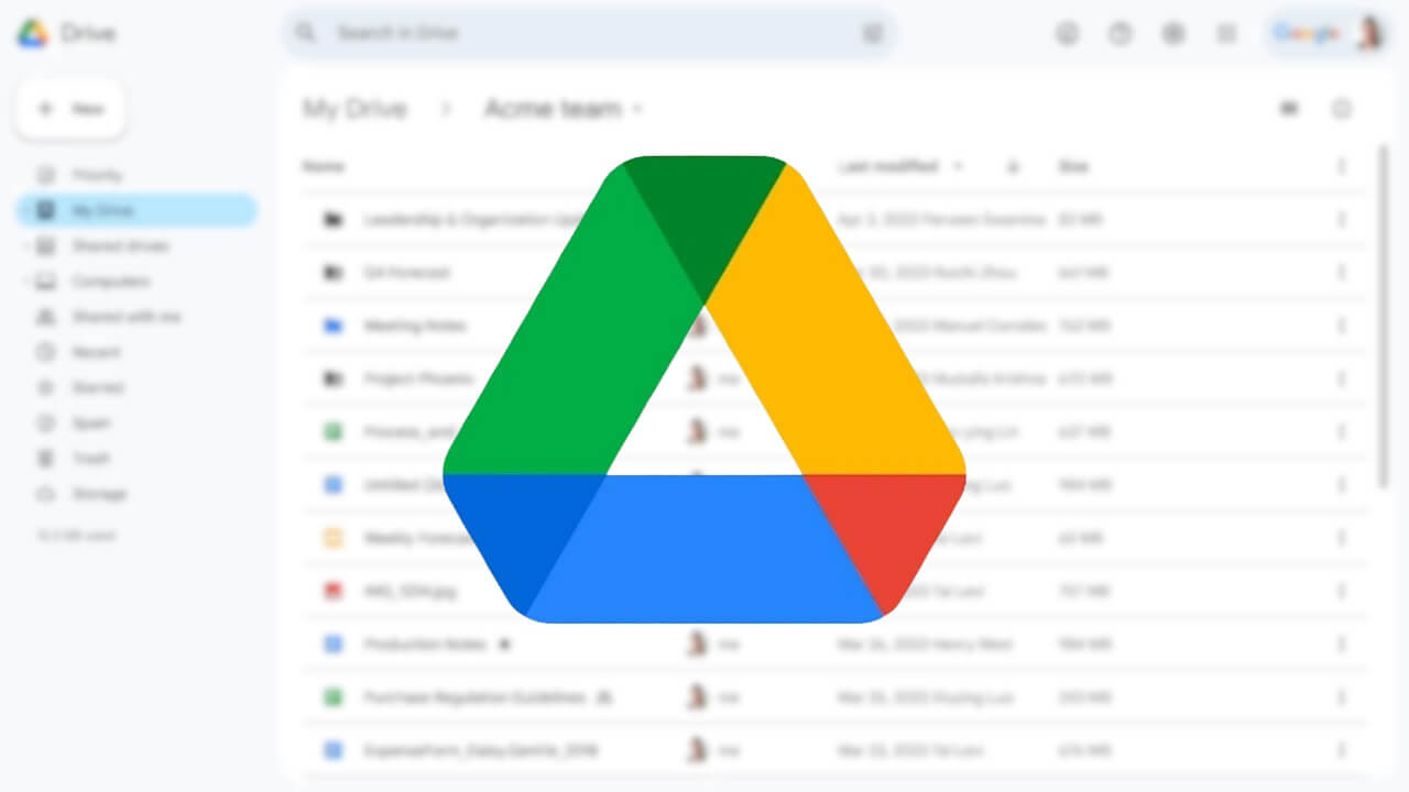 「Google ドライブ」ファイル移動オプション刷新