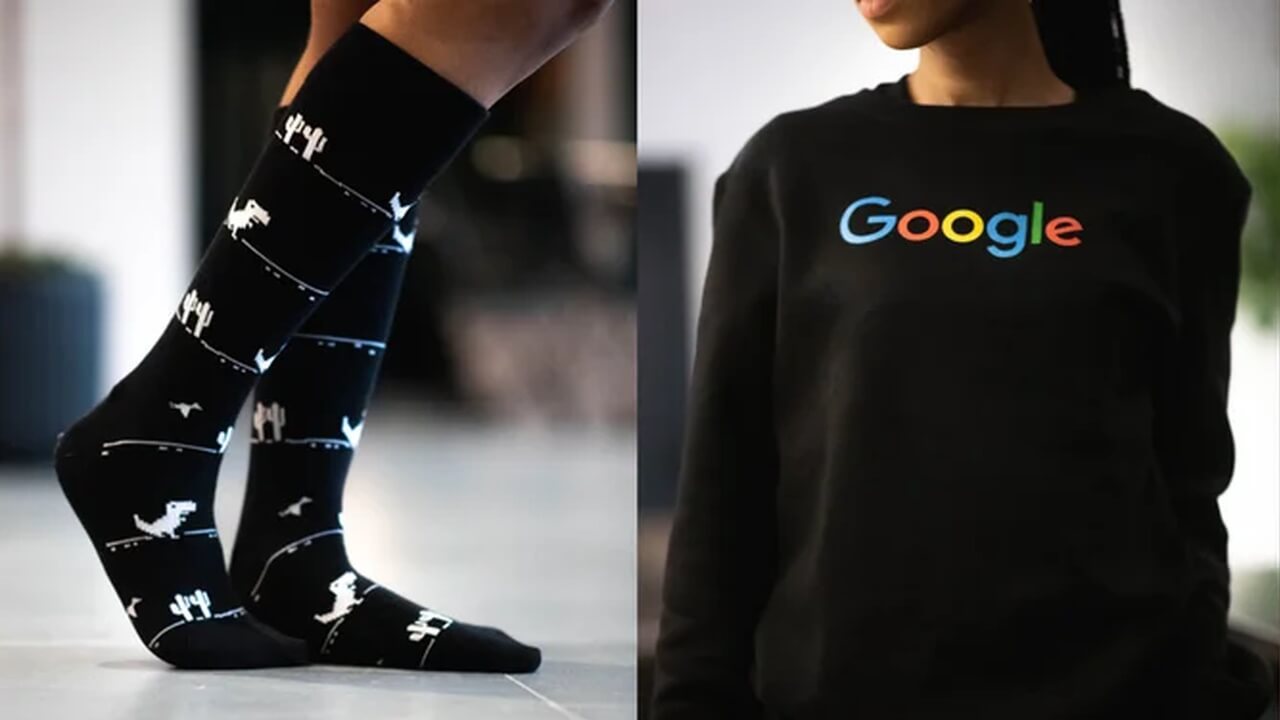 恐竜ソックス！「Google Play Points」Googleグッズ交換可能に