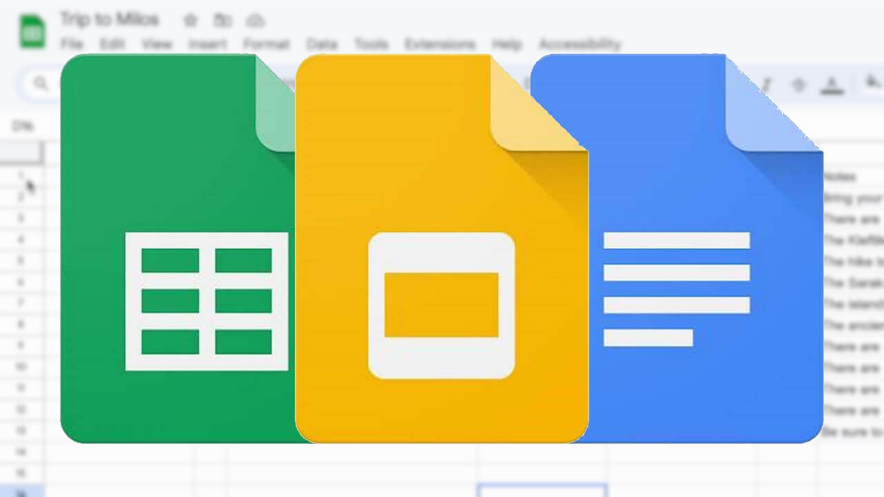 WEB「Google ドキュメント/スプレッドシート/スライド」ツール検索バー実装
