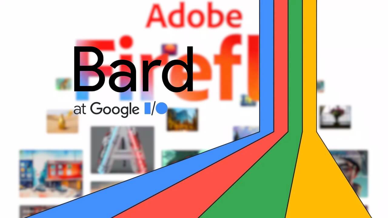 画像生成AI！Bard「Adobe Firefly」統合へ【Google I/O 2023】