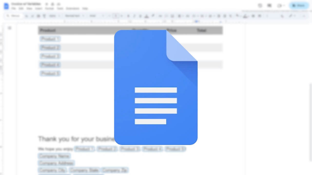 「Google ドキュメント」可変チップ導入