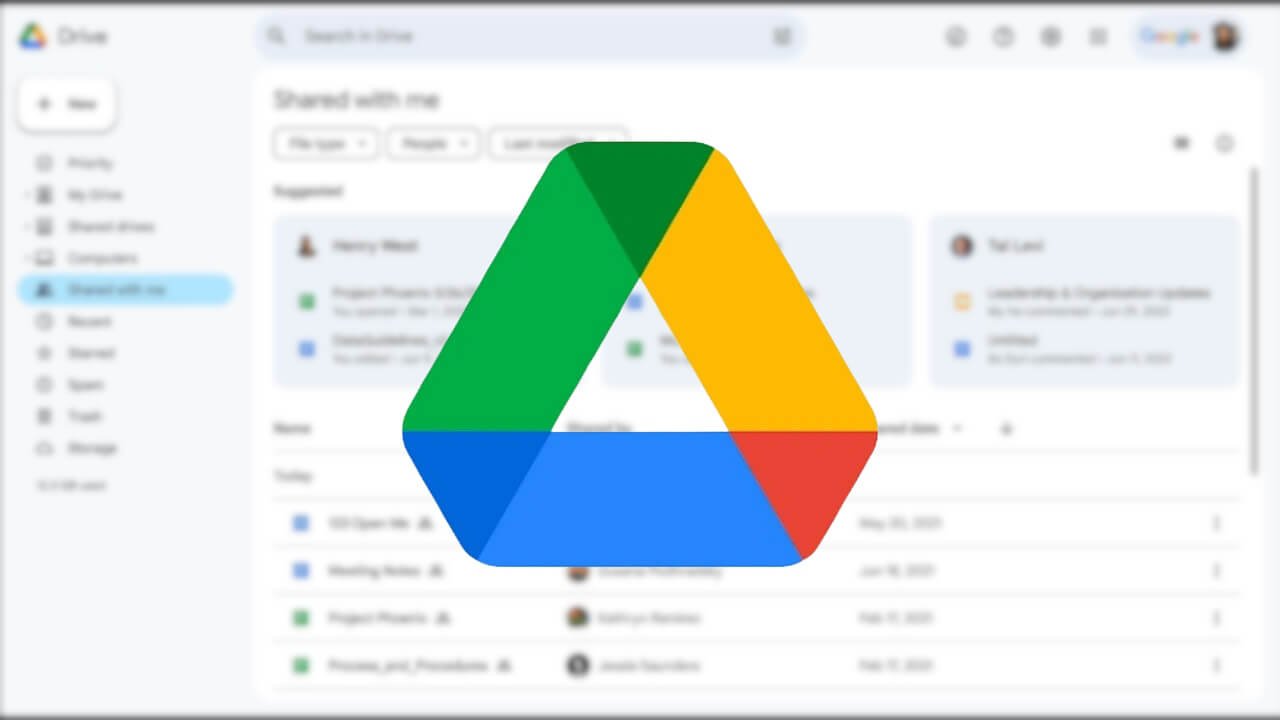 「Google ドライブ」スパムフォルダ追加