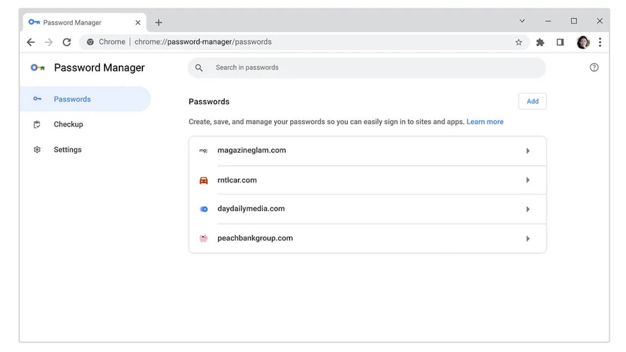 Google Password Manegaer